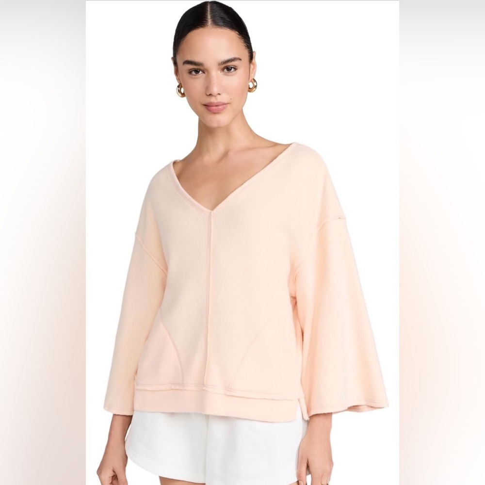 NWT Free People Day Off Pullover